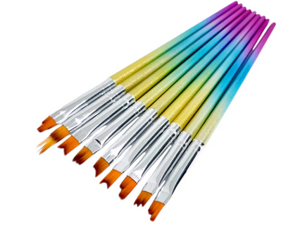 Hard Gel brushes and gel Art brushes