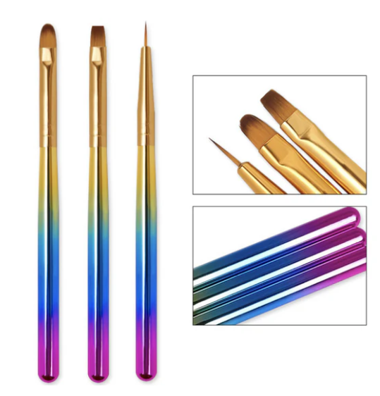 Hard Gel brushes and gel Art brushes