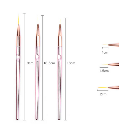 Hard Gel brushes and gel Art brushes