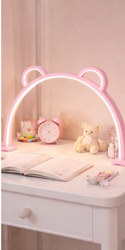 USB-Powered LED Nail Lamp with Metal Housing & Curved Arm - Adjustable Beauty for Gel Polish